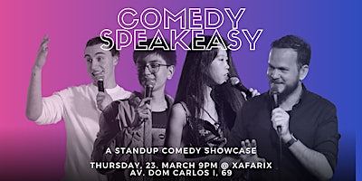 Comedy Speakeasy @ Xafarix! A standup comedy showcase