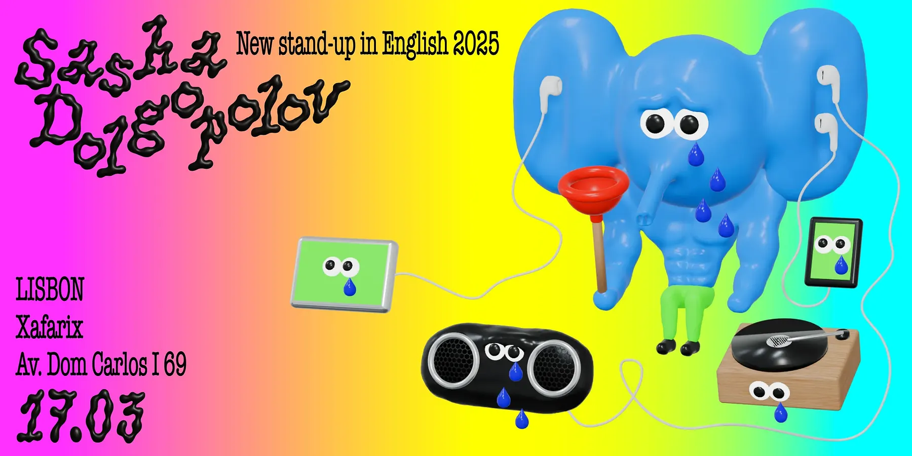 Sasha Dolgopolov: New standup in English