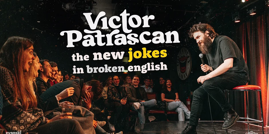 Victor Pãtrãşcan: The new jokes in broken English cover image